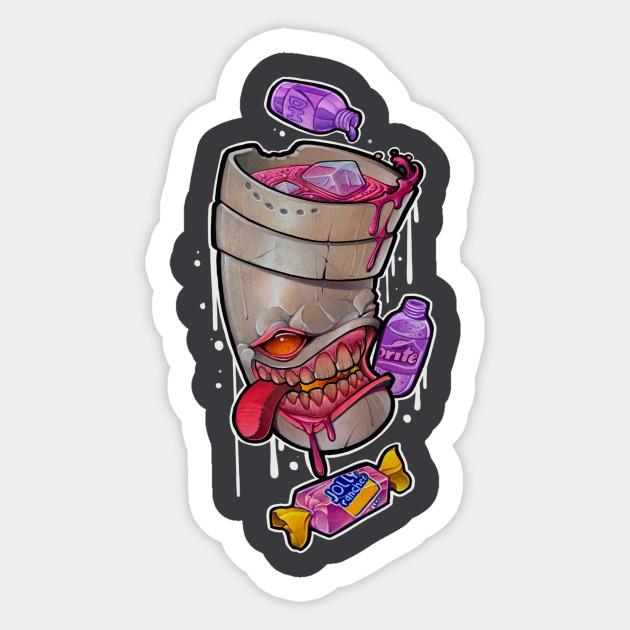 Purple Drank2 Purple Drank Sticker TeePublic AU